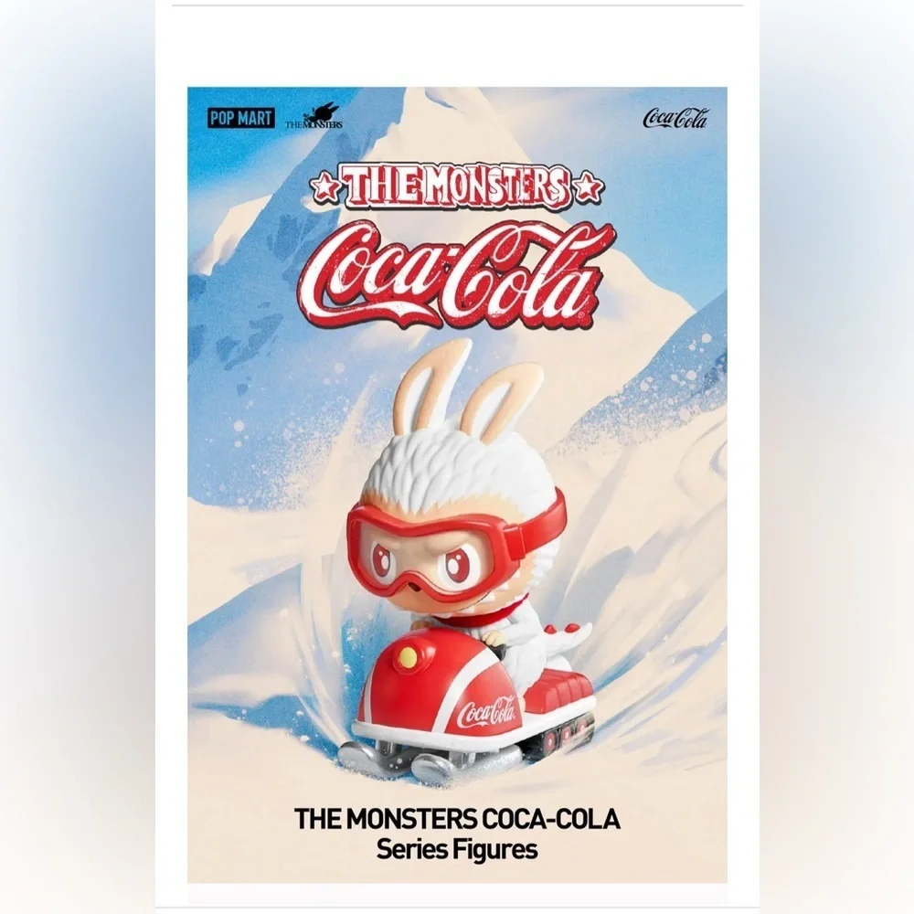 Coca-Cola Monsters Series Red and White Figure